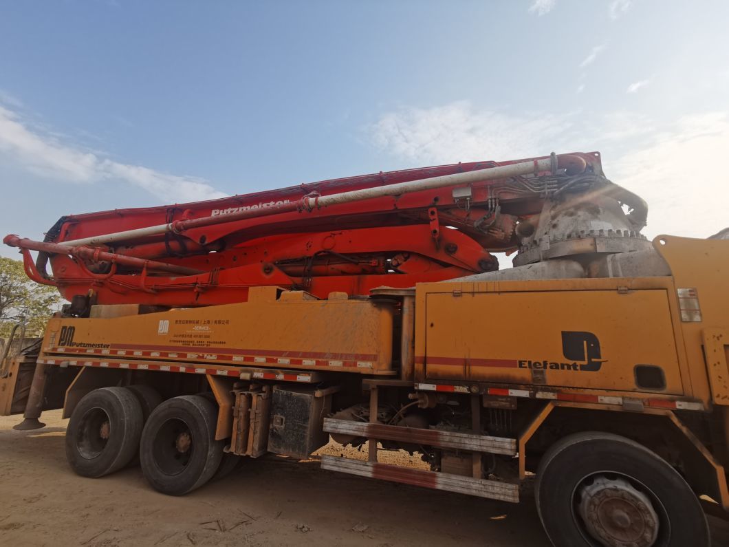 Concrete Boom Pump Putzmeister 46 Meter Truck Mounted Pump