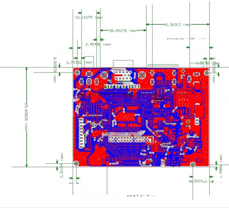 open frame touchscreen 10.1" inch LCD display VGA support HD AV monitor with 4line resistive touch panel