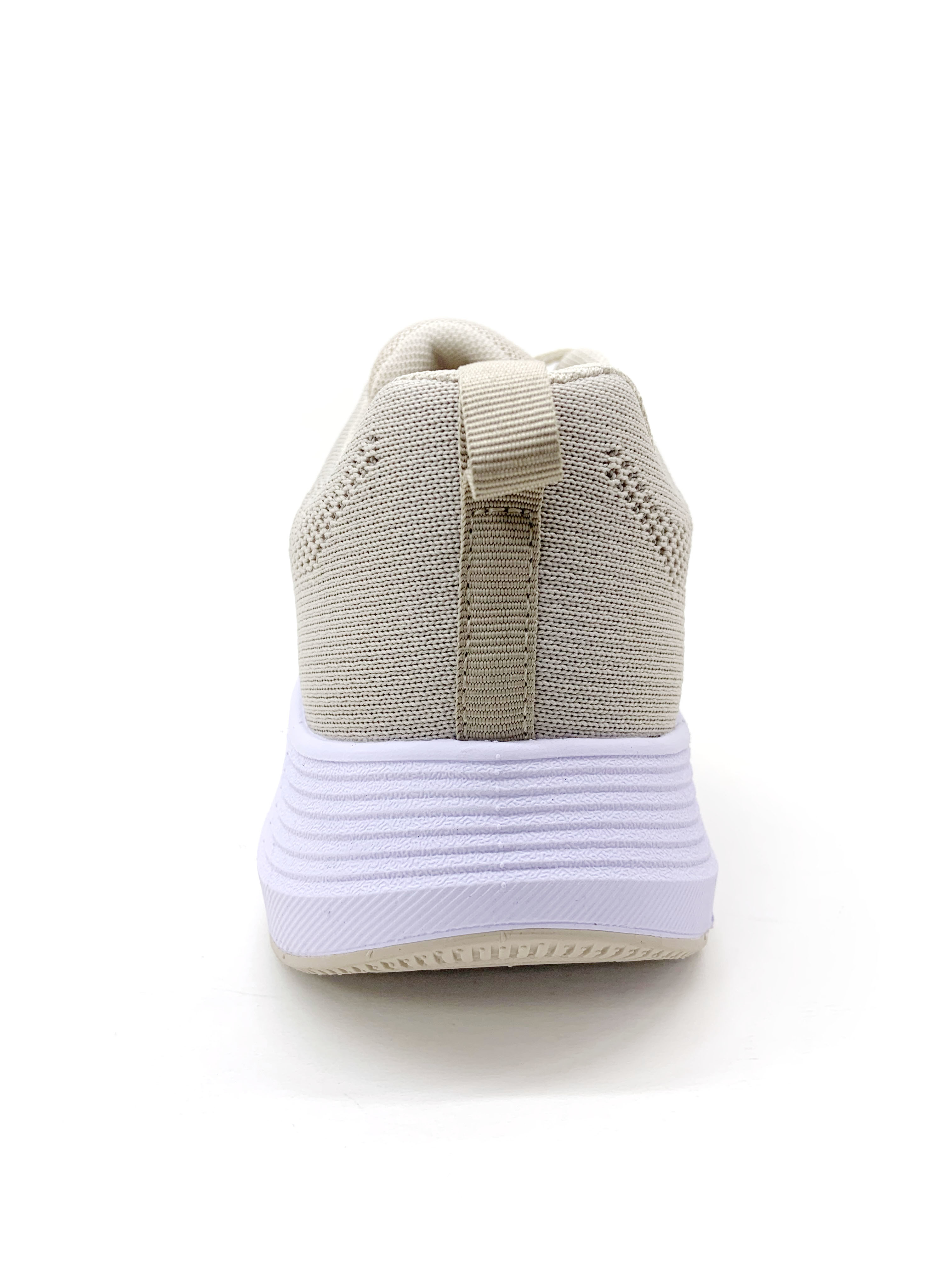 Lace Up womens Athletic Shoes With Textured Outsole Padded Insole