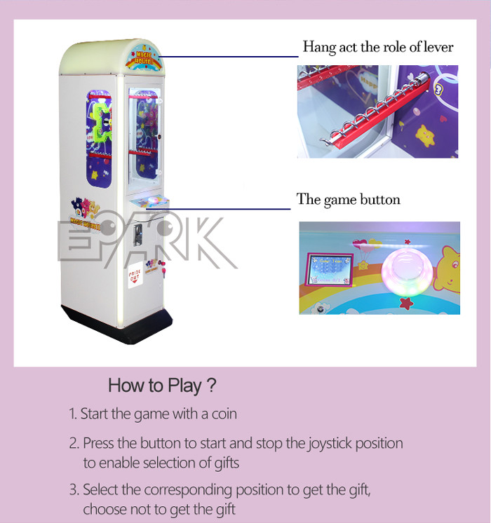 Popular Magic House Gift Machine Arcade Game Machine Coin Pushing Game