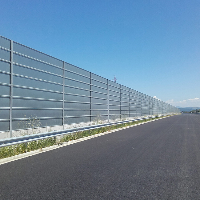 Acrylic PMMA Railway Sound Barrier Fence Noise Reduction Product