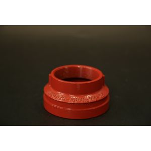 Buy cheap Red Threaded Eccentric Reducer WFZT For Pipeline System product
