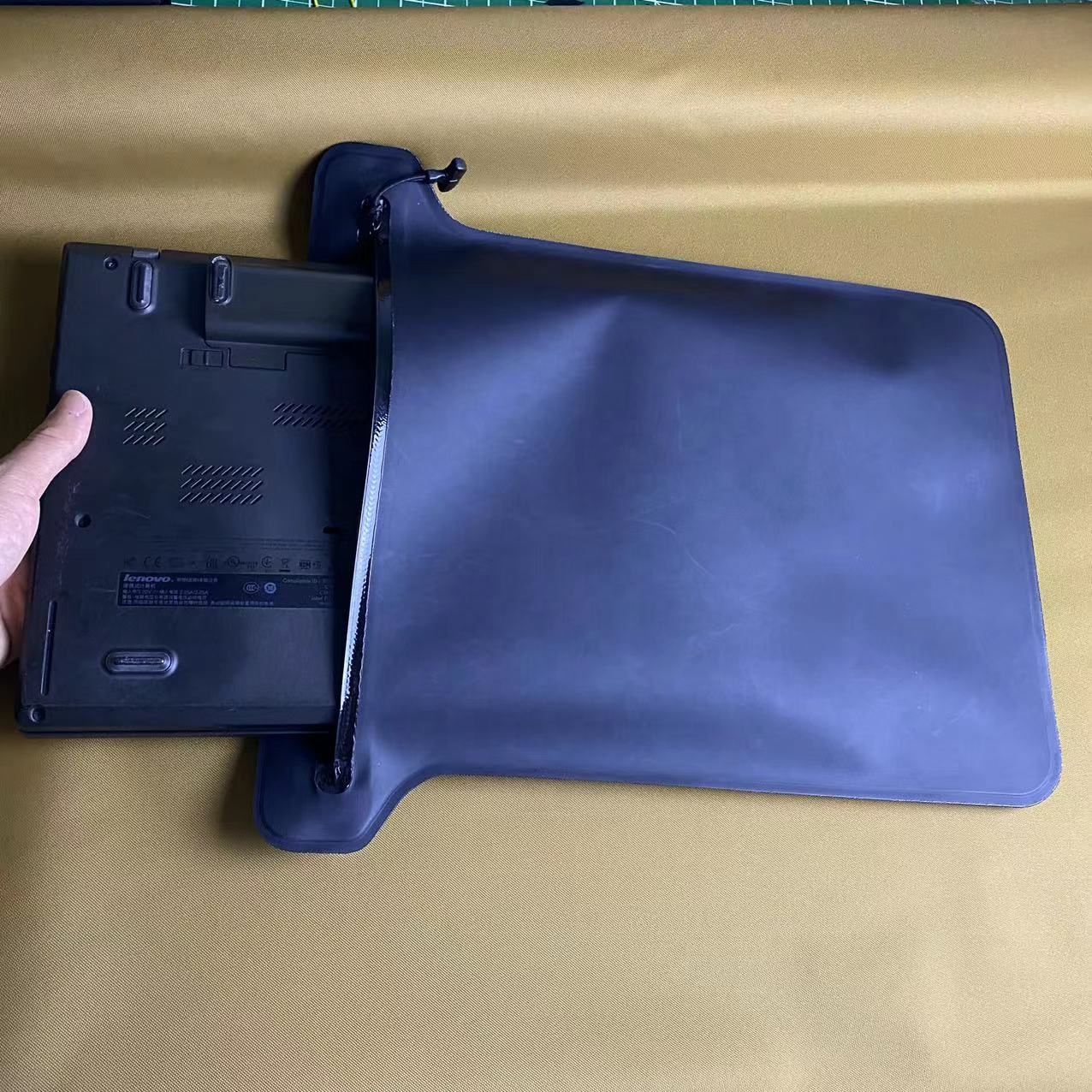 TPU Waterproof Document Bag Laptop Bag Waterproof 14 15" Custom Business Waterproof Laptop Bags Supplier