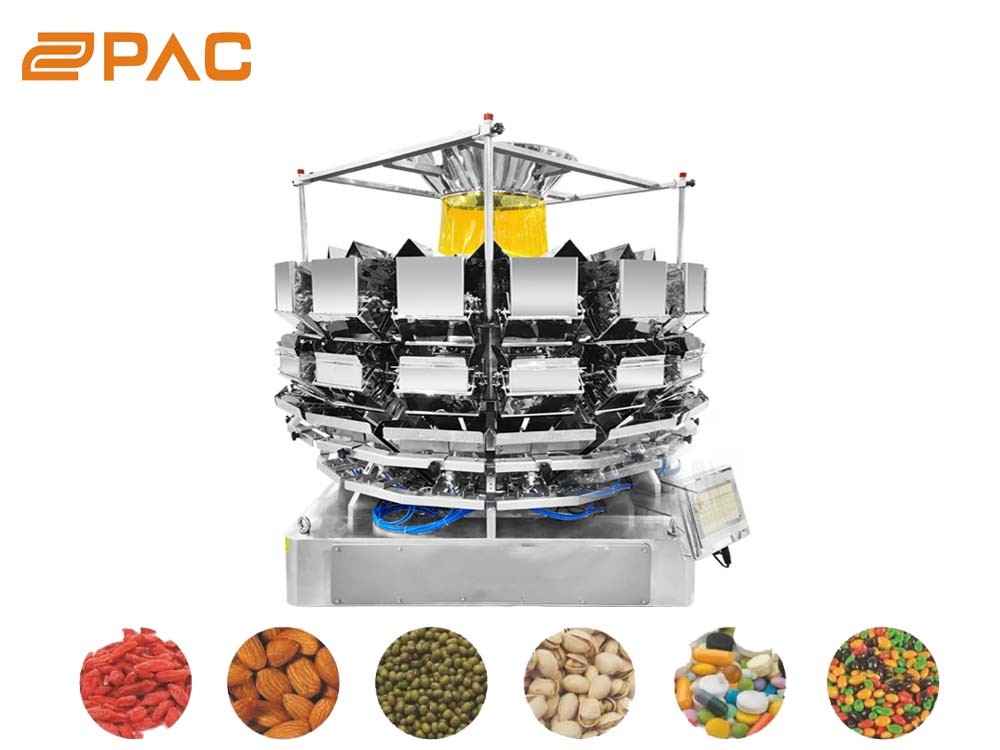 Automated 20 Head Multihead Combination Weigher 5L Hopper food snack fruit weigher