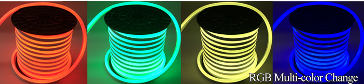 RGB LED Neon flex Rope Light