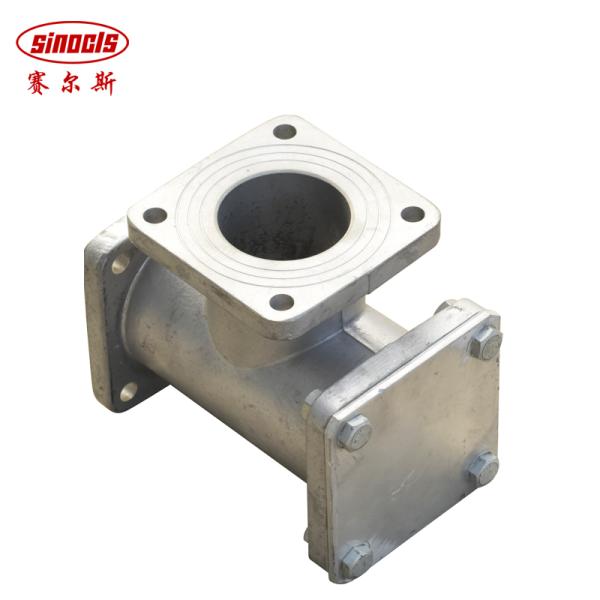 Aluminum Alloy Pipe Filter Three-way Valve for Fuel Tanker Truck High Flow Rate and DN50/65/80 Nominal Diameter
