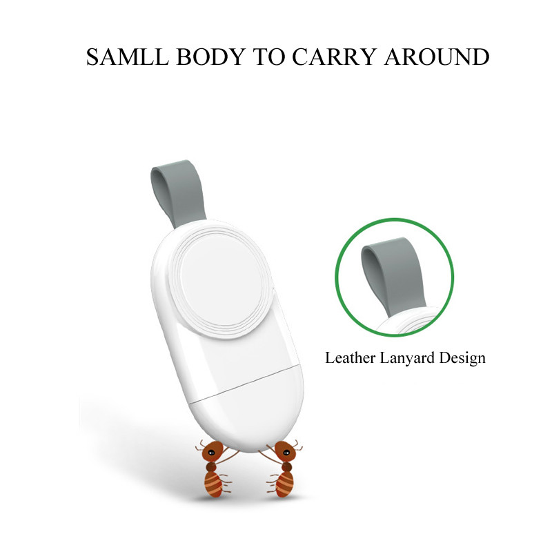 QC3.0 Portable Magnetic Wireless Charger 205KHZ ABS For Iwatch