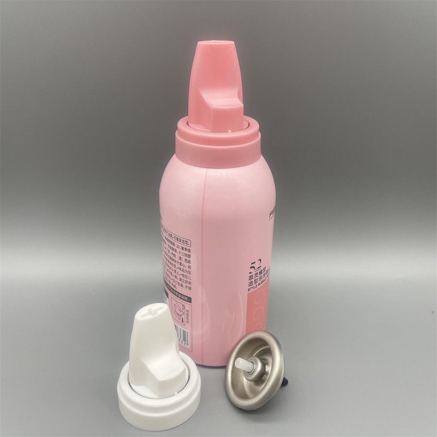 Reliable Hair Mousse Inverted Aerosol Valve Ideal For Salon Quality Hair Styling And Precise Design