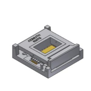BeCu Gold Plated CarrierAzimuth Carrierless Test Socket Less 63076TM Azimuth