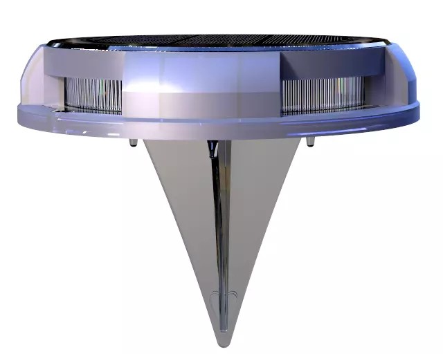 4 Pack Type Solar Powered LED Ground Lights For Christmas Decking Elegant Design