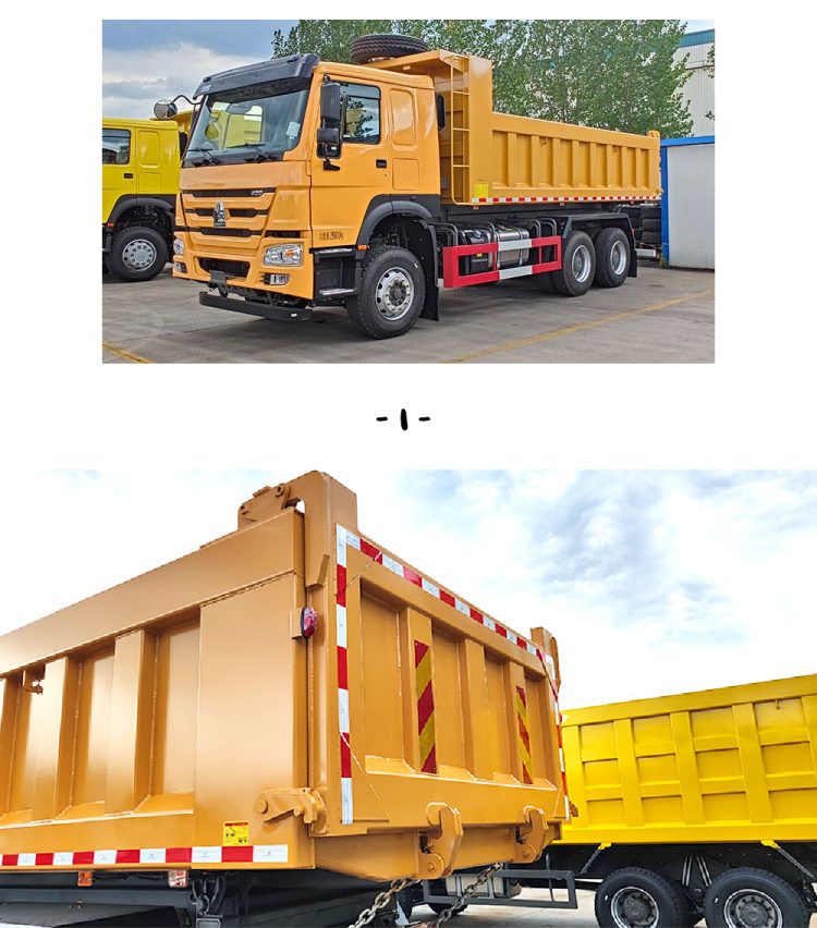 400HP 6X4 Sino Truck Howo Tipper Truck Price