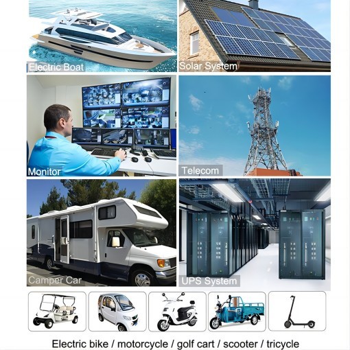Deep Cycle High Safety 24V 500AH Energy Storage Lithium NCM Battery With CE/ROHS Approved For Industrial Equipment