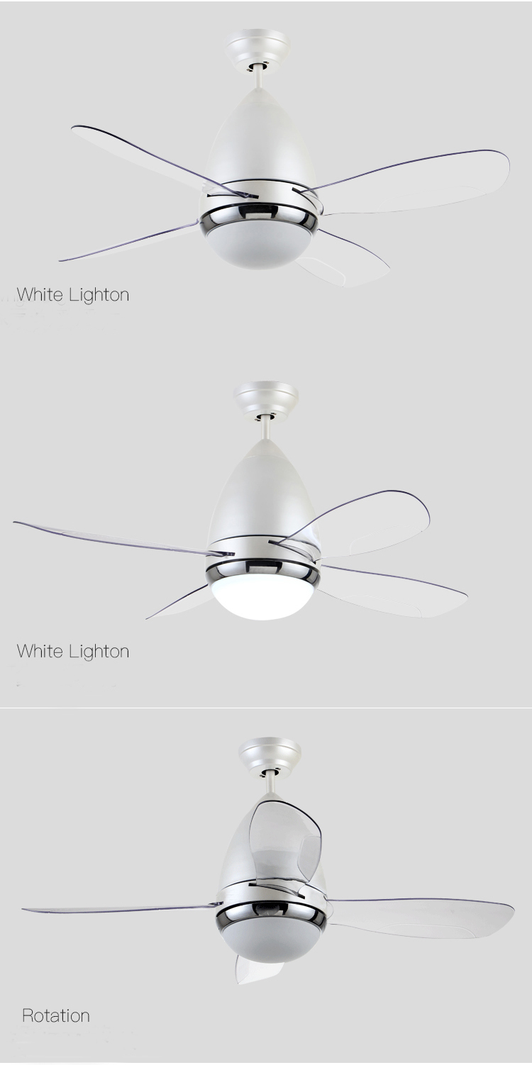 Modern Style 75w ABS Blade Ceiling Fan