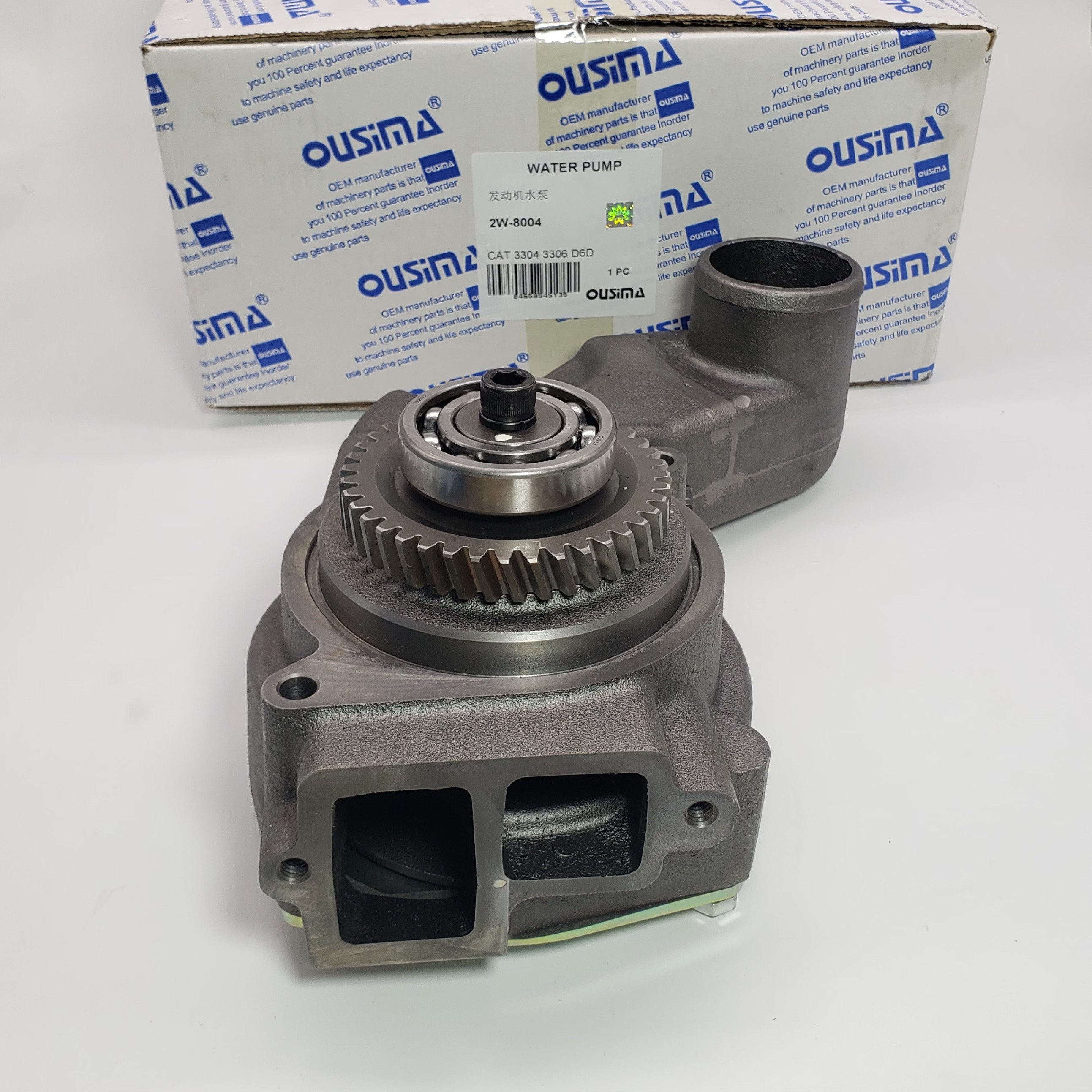2W-8004 2W8004 Water Pump For CAT 3304B 3306 3306B D6D