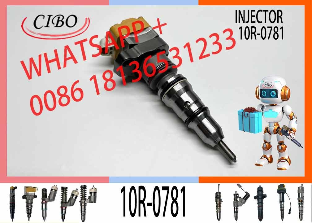 E325C Excavator Parts 3126B Engine Fuel Injector 2225966 222-5966 10R0781 10R-0781