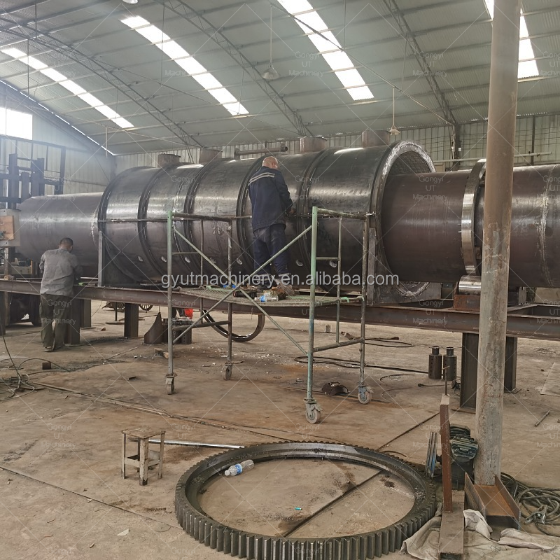 Bio Carbon Charring Furnace with Environmental Hot Air Flow and 8-9 Hours Cooling Time