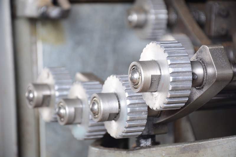 Stainless Steel Waffle Cone Production Line With 5 - 6 Gas Consumption / Hour Energy - Efficient