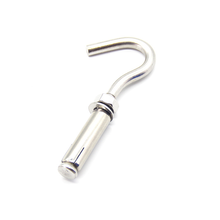 ISO9001 Certified 65Mn/STAINLESS STEEL M6-M12 Hanger Clothesline Hook with Wall Plug