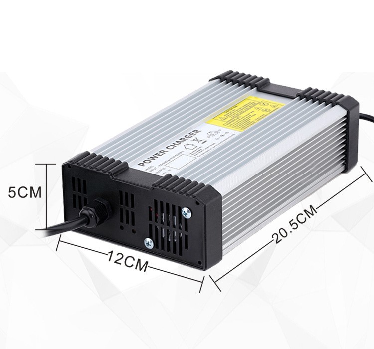 Electric Vehicle ABS PC LiFePO4 Lithium Ion Chargers 12V 10Ah
