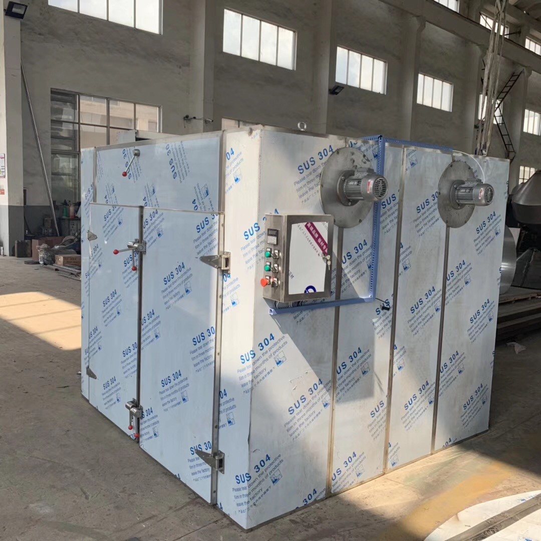 9-15KW Chemical Hot Air Tray Dryer 304SS Industrial Fruit Dehydrator Machine