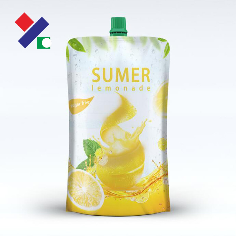 Gravure Printed Aluminium Foil Pouch Packaging Stand Up Drink Pouches 4oz 8oz