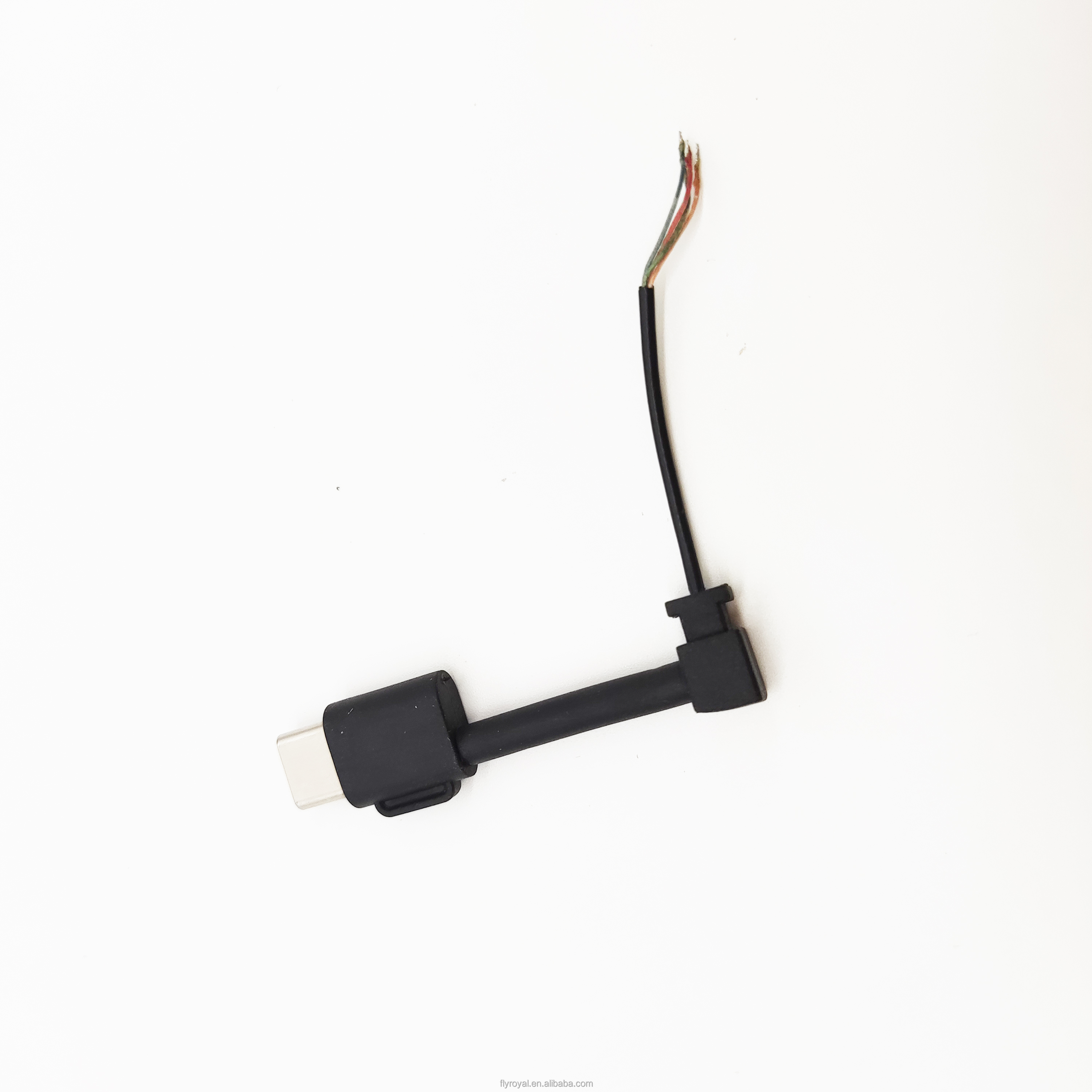 L Shape 90 Degree USB2.0 Cable Right Angle USB A Male Data Charging Cable
