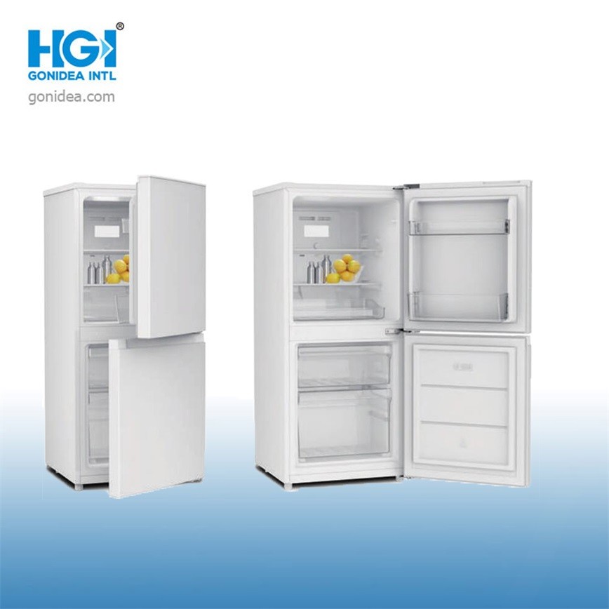 250L Frost Free Double Door Bottom Freezer Refrigerator With Water Dispenser