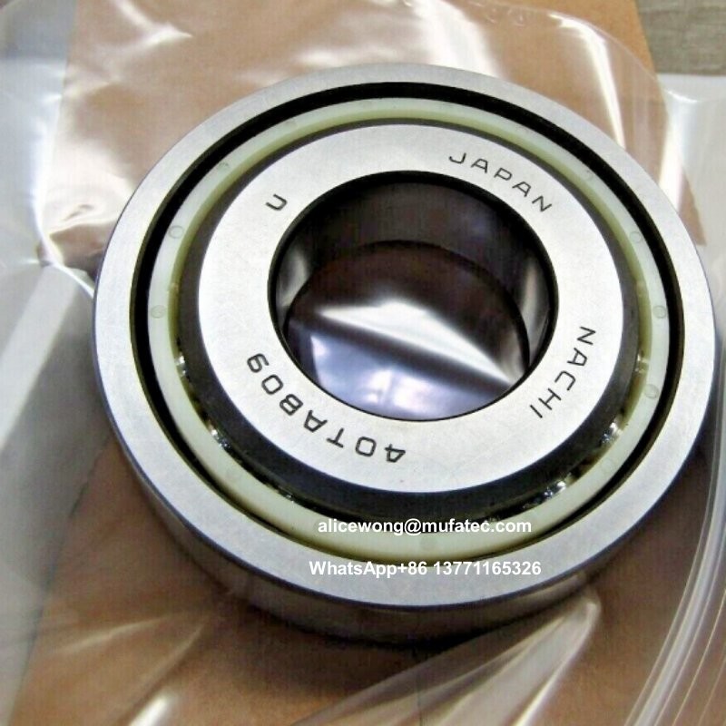 40TAB09 High Precision Bearings 40x90x20mm Angular Contact Ball Bearings