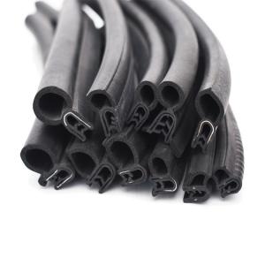 Buy cheap Water Resistant Clip on U Profile Rubber Seal Foam Bulb Glass Edge Trim for Car Door product