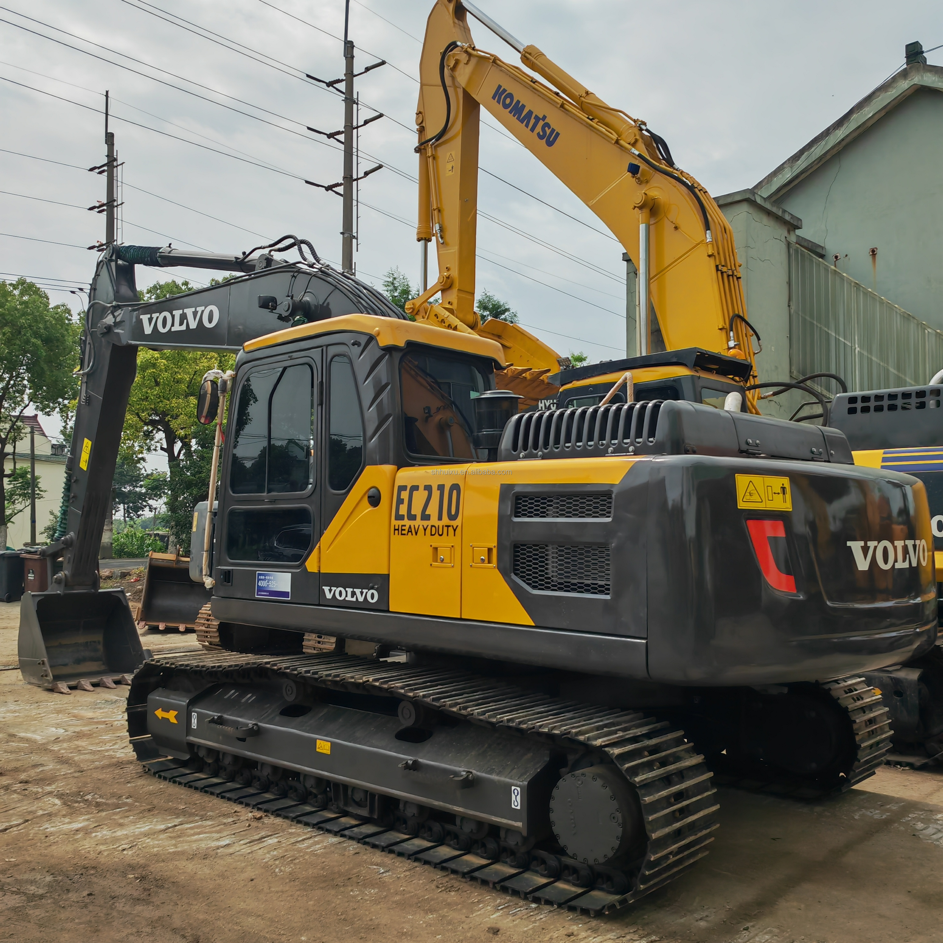 21 Ton High Digging Power Used Excavator Volvo 210 Second Hand Volvo Excavators