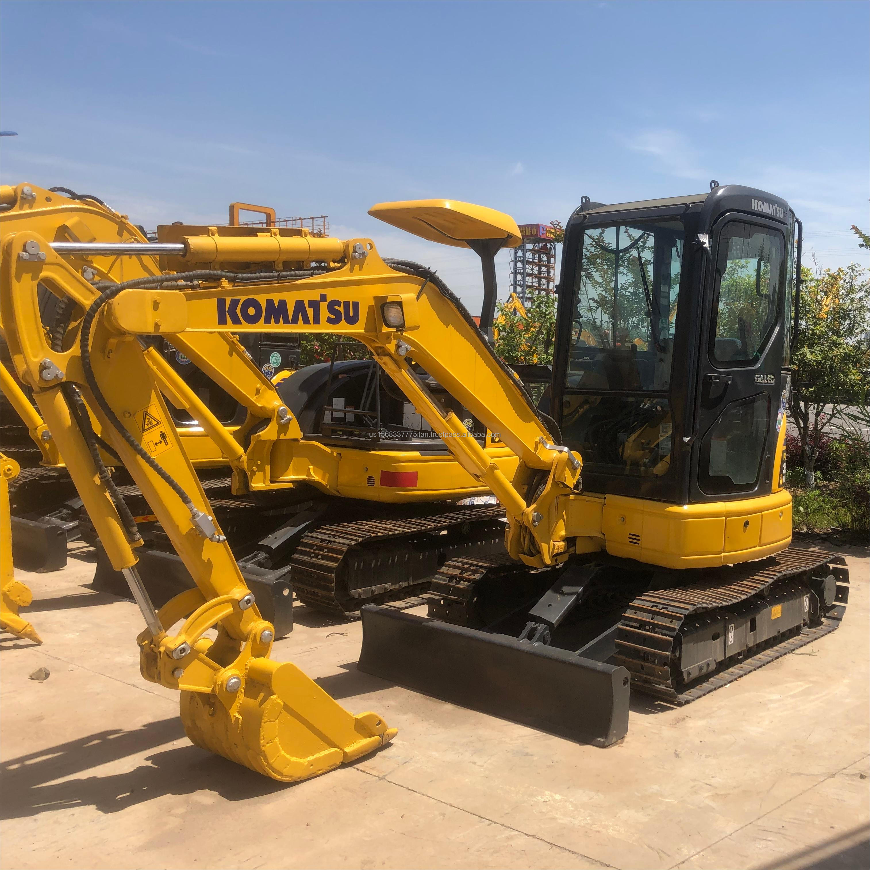 11.2 kw Komatsu PC35 Used Mini Digger Crawler Excavator 3.5Ton Excavator Harga Excavator