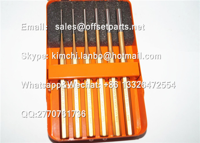 pin punch set imported high quality offset press printing machine consumable parts