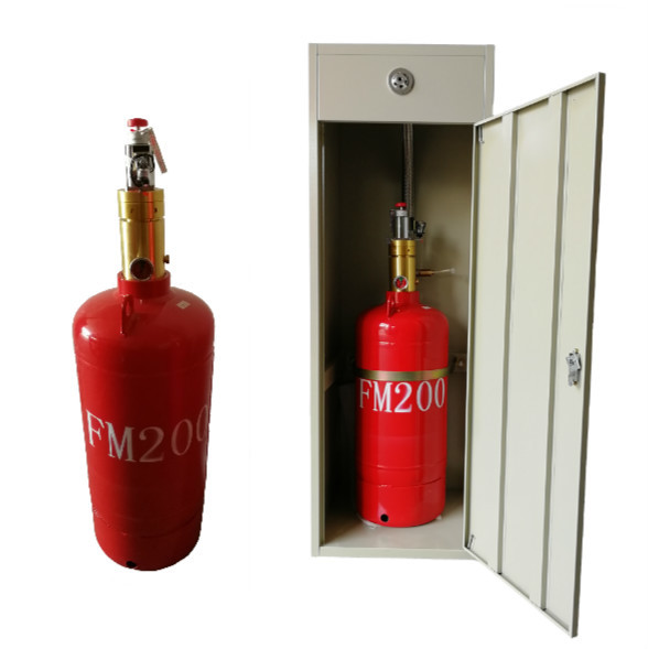 Heptafluoropropane Fm200 Fire Extinguishing System For 120L Cabinet