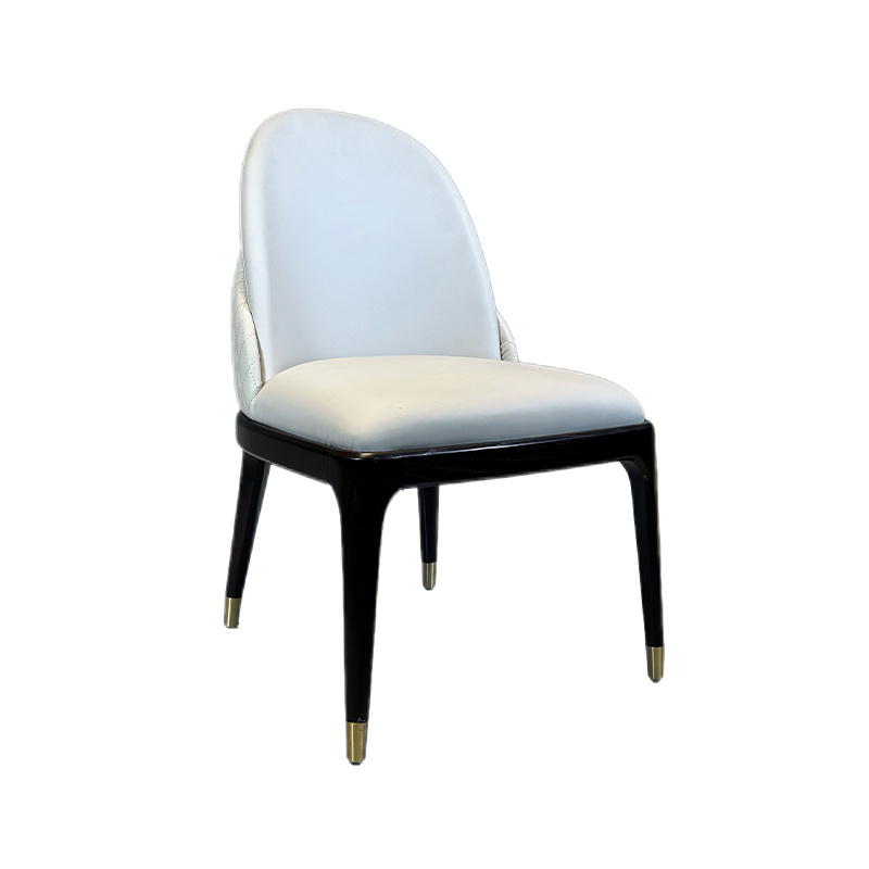 Hotel Furniture Factory Wholesale Restaurant Modern Leather Chair Home Dining Room