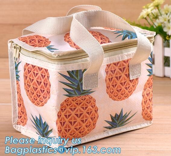 cooler bag waterproof oxford shoulder bag ice pack thermal picnic lunch box vehicle insulation bag for meal drinks pack