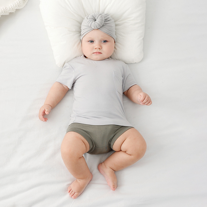 In Stock Summer Baby T-Shirts Outstanding Quality Wholesale Bamboo Spandex Kids Baby t-Shirts