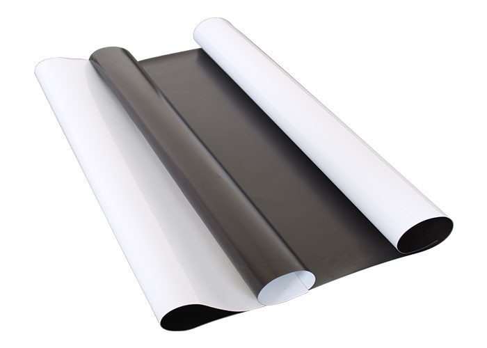 Soft Magnetic Whiteboard Refrigerator Frameless Feature ABS Corner