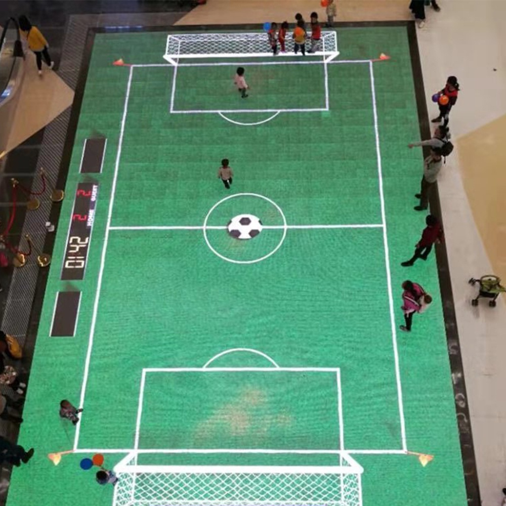 P3.91 P4.81 P6.25 Interactive LED Dance Floor Advertising Capacitive