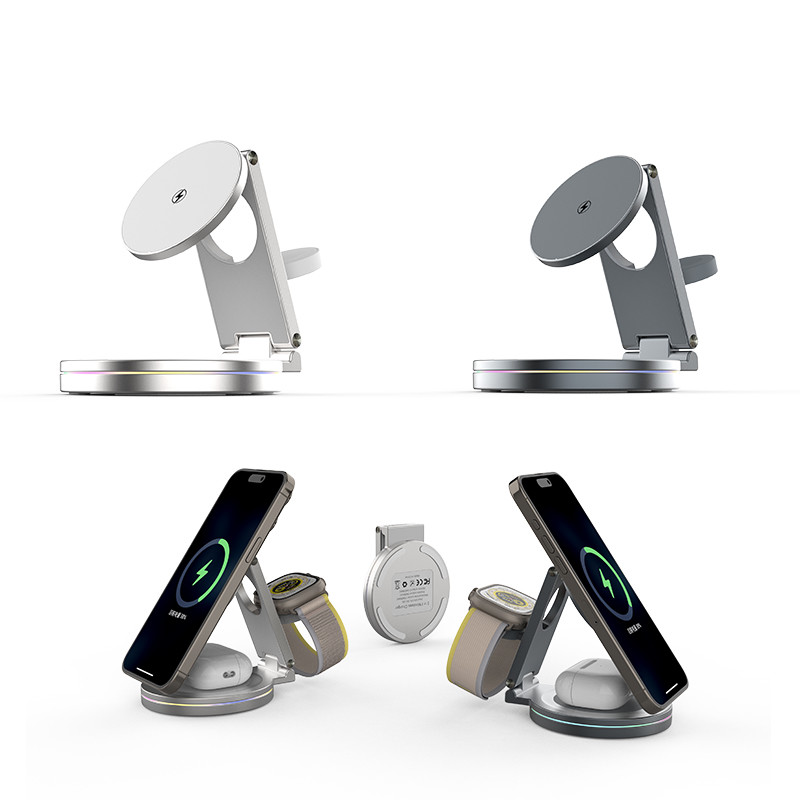 100-205KHZ Working Frequency QI Wireless Charger for Samsung ≥75% Charging Efficiency