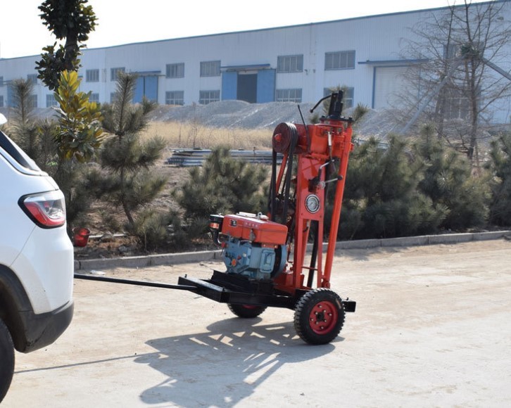 Portable Soil Testing Geological Drilling Rig 30 Meters Depth