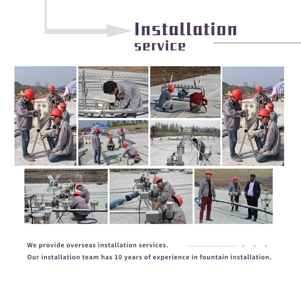 Programmable Water Curtain Fountain , Graphic Water Curtain Sprinkler