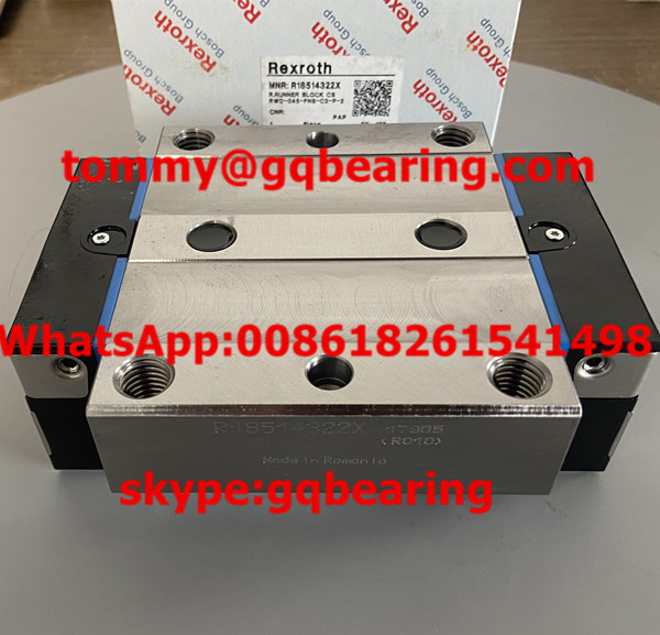 Flange Type Carbon Steel Linear Motion R18514322X Guideway Roller Runner Block