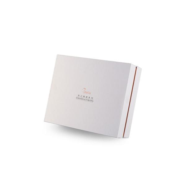 Coated Paper Cosmetic Container Package for Cream Packaging Box Efficiency