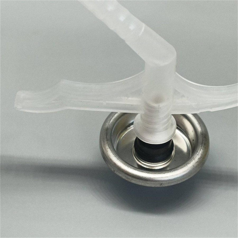 Heavy-Duty Foam Dispensing Valve for Construction Cleanup with Abrasion-Resistant Build