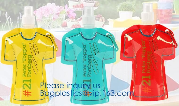Custom Reusable Juice Food Packaging Plastic Bag Alcohol Drink Wine Spout Pouch Bag,liquid spout pouch/wine drink juice