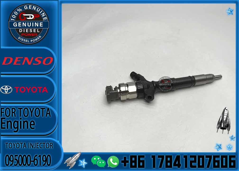 Diesel Common Rail Fuel High Quality Common Rail Diesel Fuel Injector 095000-6190 095000-7380 095000-7390 23670-30100