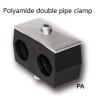 Buy cheap Hydraulic Polyamide double pipe clamps According to DIN 3015-3 from wholesalers