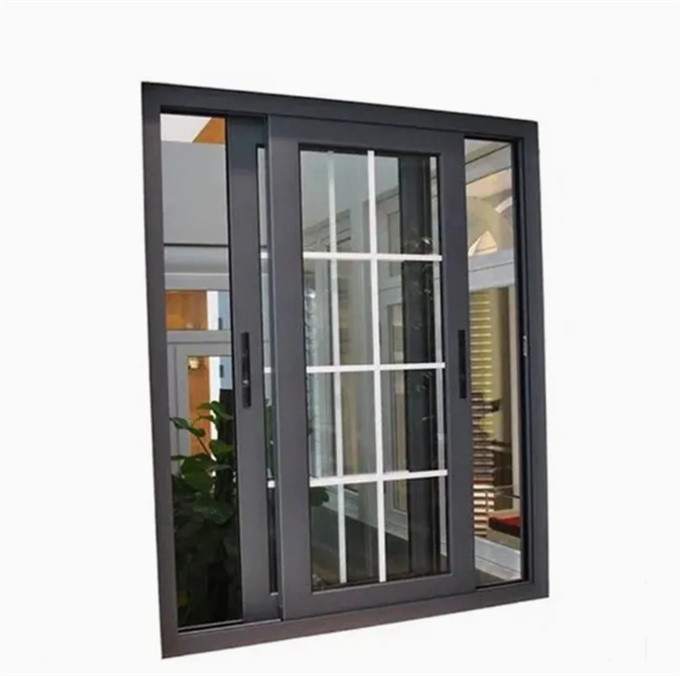 Aluminum Alloy Frame Material Customized Soundproof Tempering Glass Sliding Windows