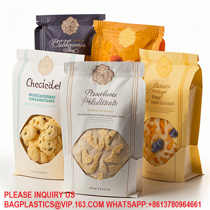 Custom Logo Matt Black Coffee Beans Yam Flour Cassava Flakes Aluminum Foil Flat Bottom