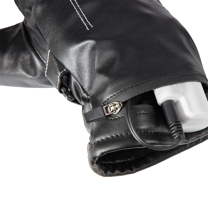 Cold Winter Men Rechargeable Battery Heated Gloves 7.4V